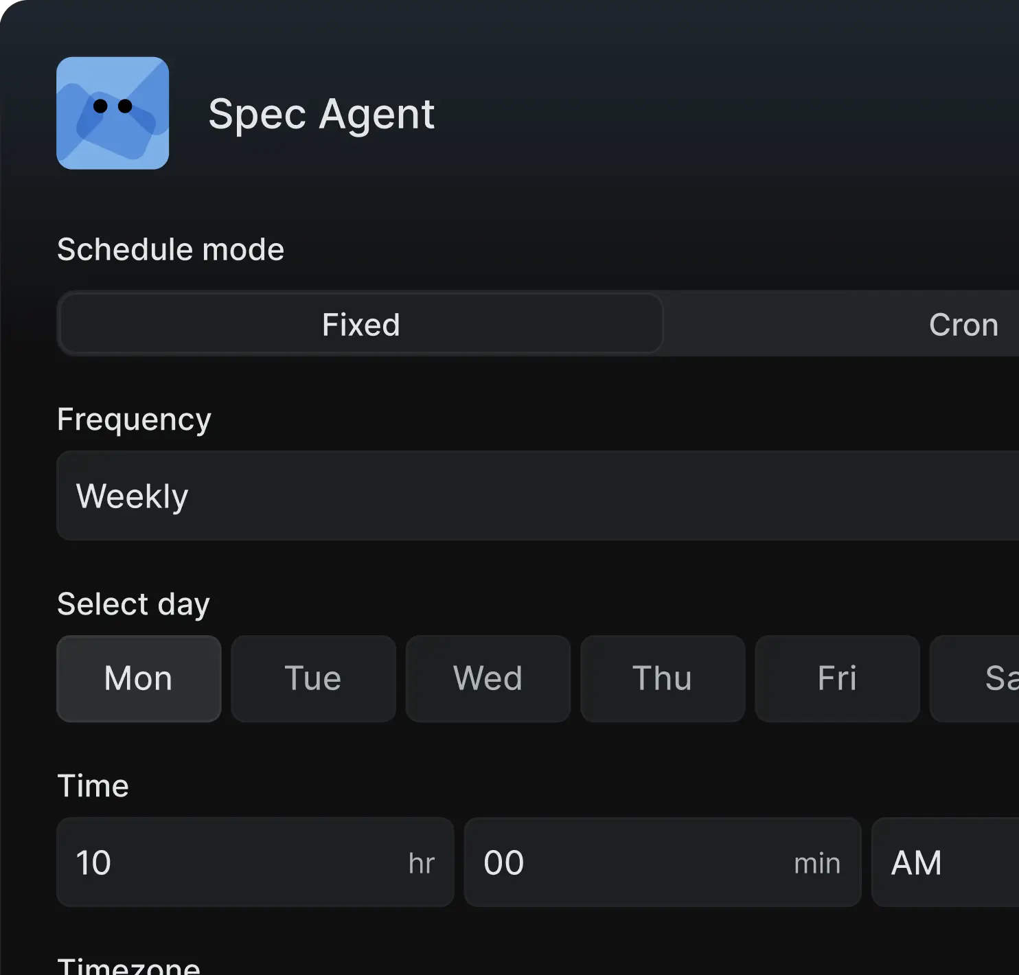 Put recurring work on a schedule