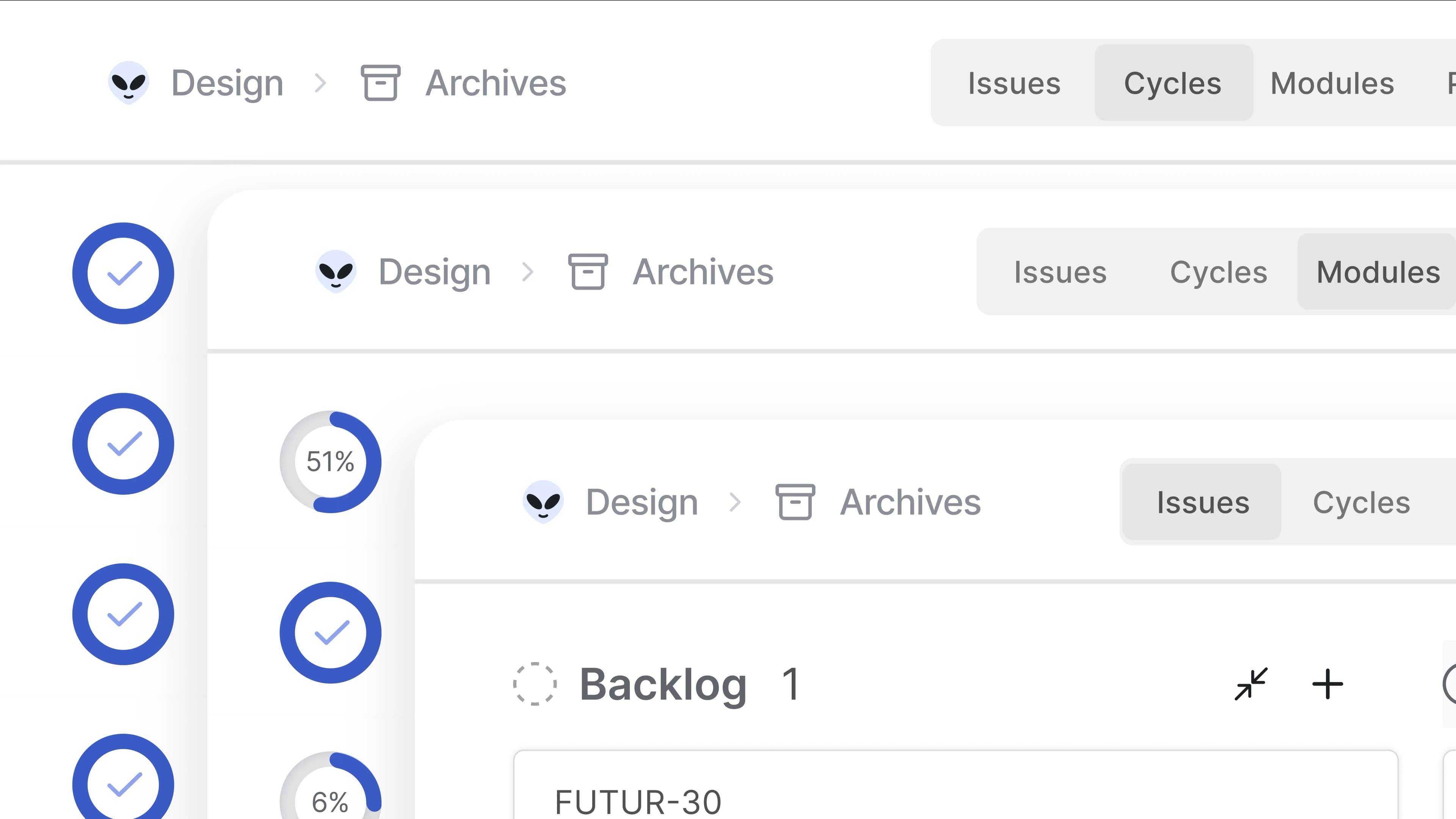 Declutter your present