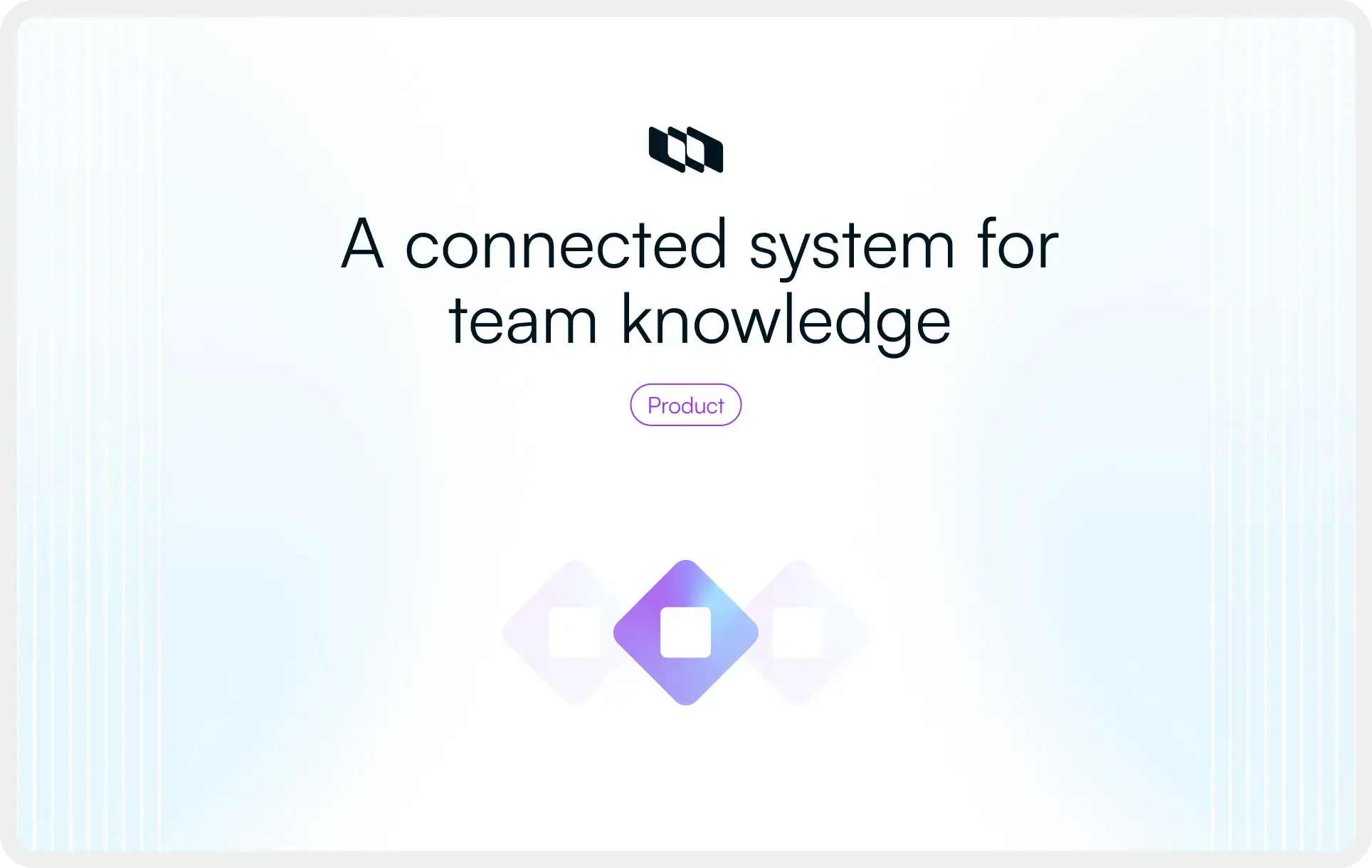 Visual showing Plane as a connected system for team knowledge, linking documentation, collaboration, and shared workspace insights.