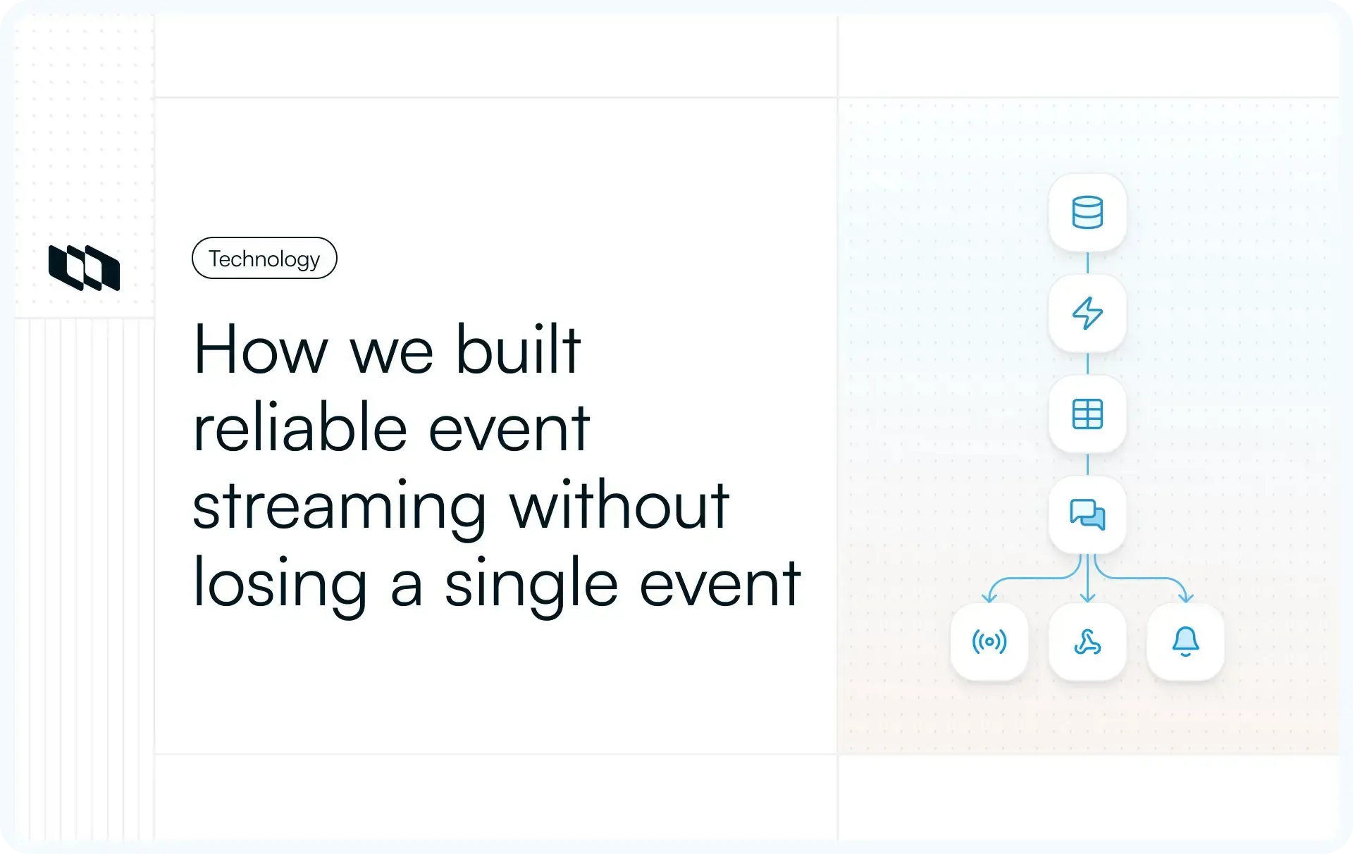 Cover image for Building zero-loss event streaming with PostgreSQL, Django, and RabbitMQ