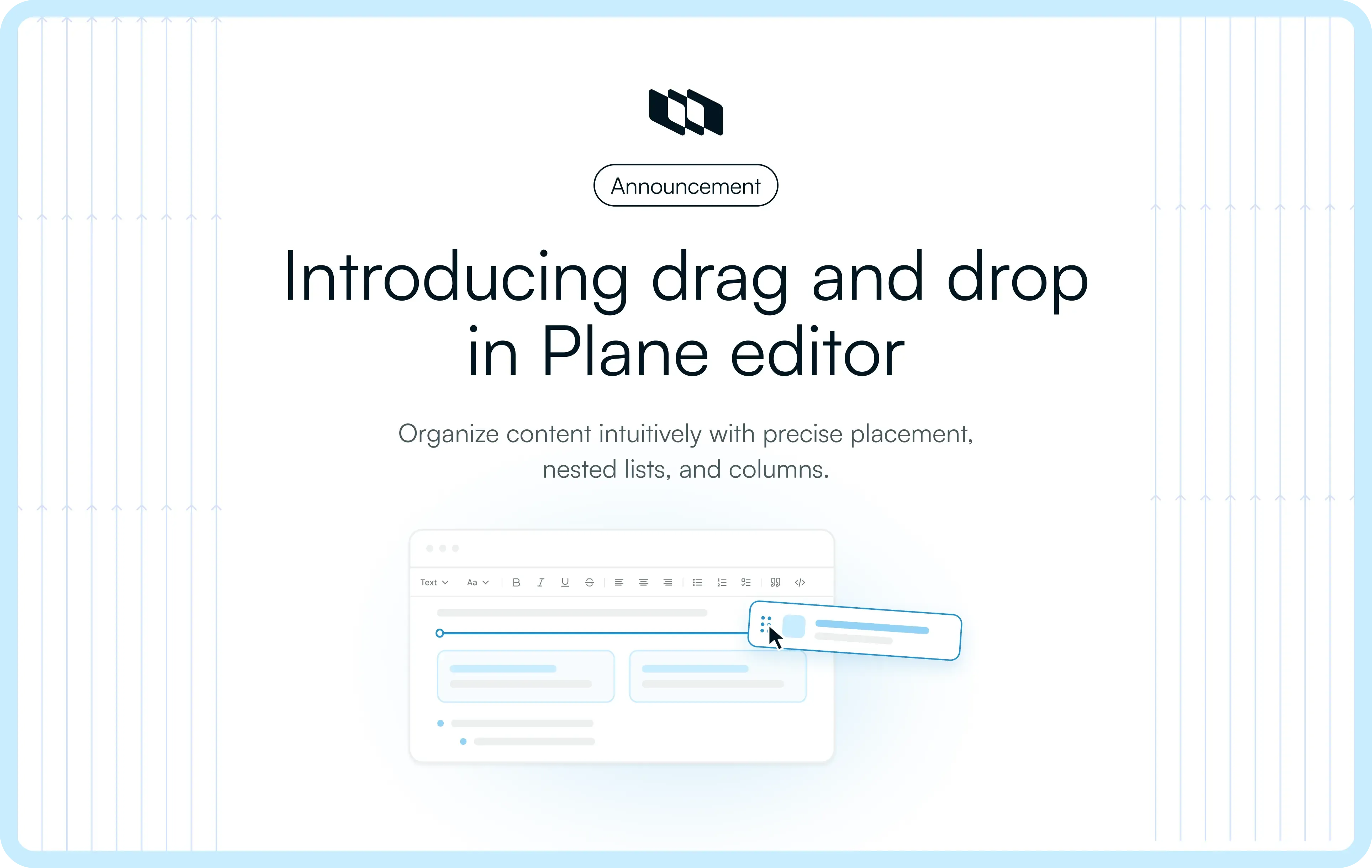 Cover image for Drag and drop in the Plane editor, rebuilt