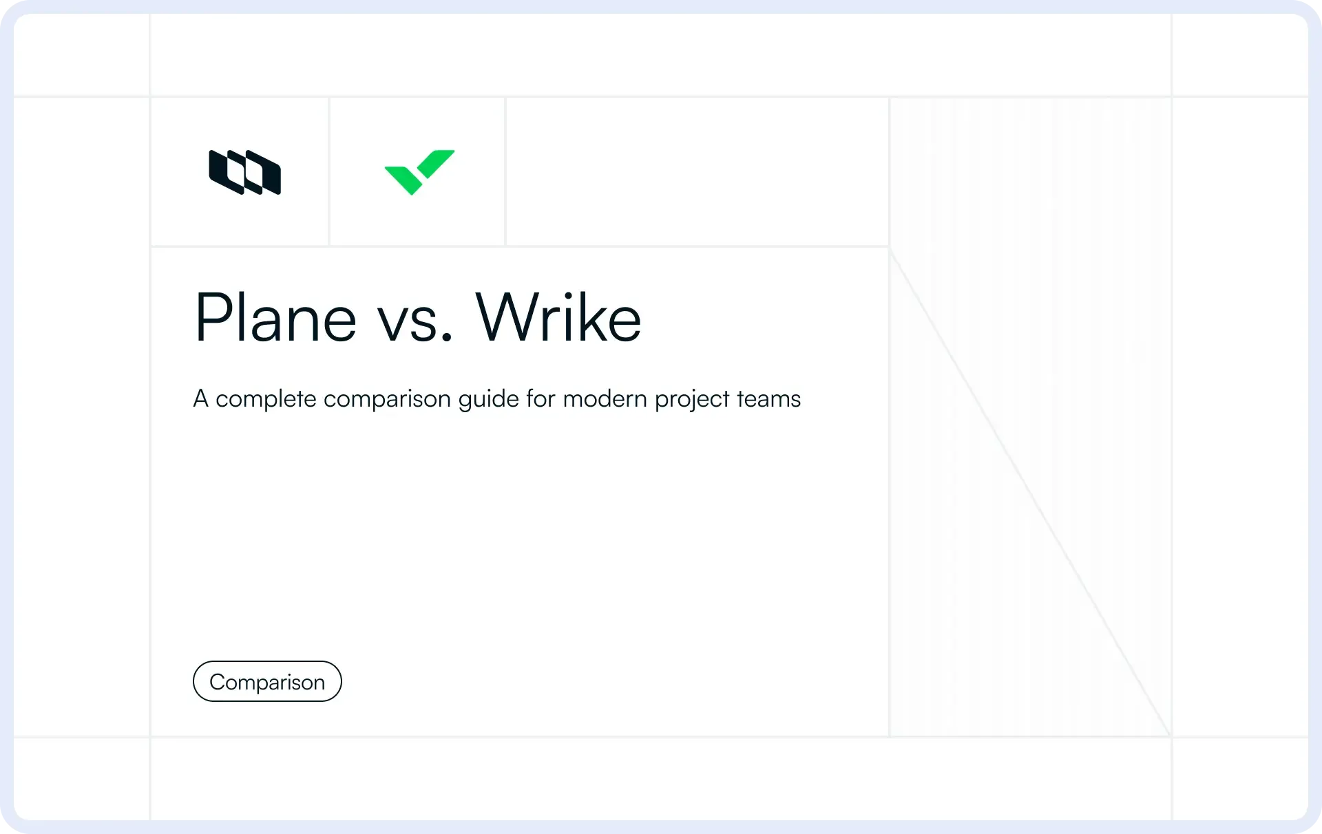 Blog cover image titled Plane vs. Wrike: Which should you choose in 2026