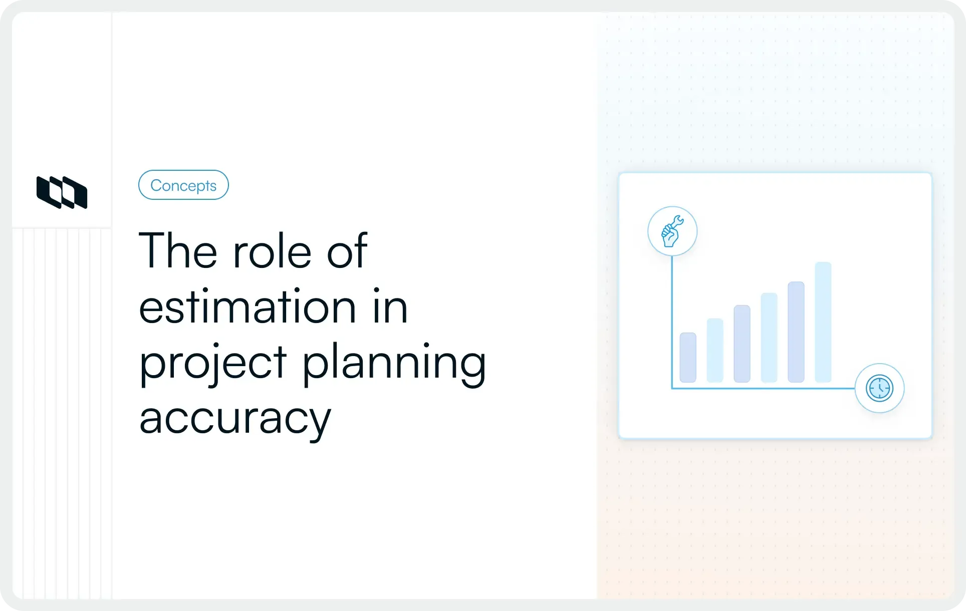 Project planning accuracy illustration showing estimation improving delivery predictability through structured workload analysis and timeline visibility