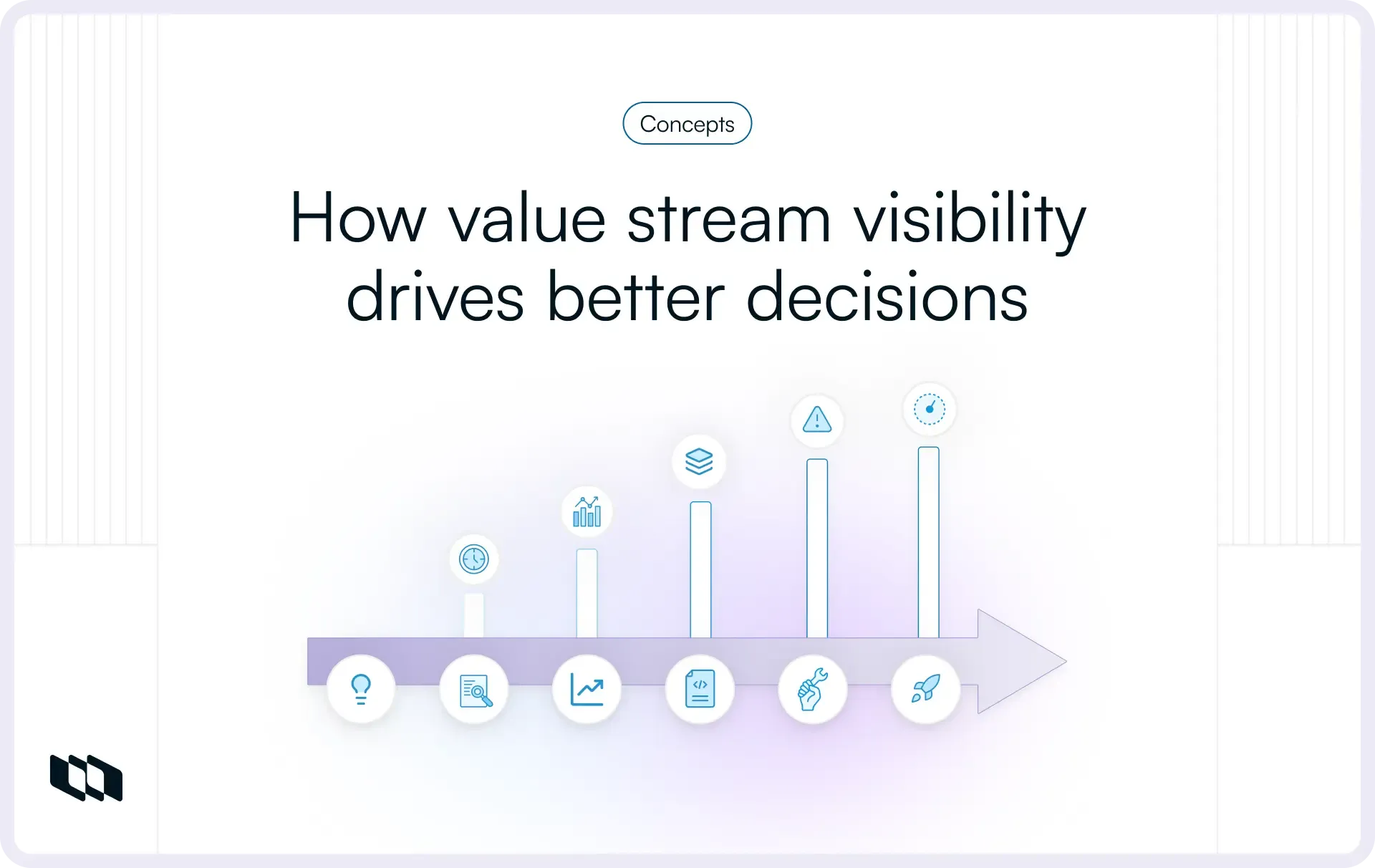 Cover illustration for the blog titled "What is value stream management and why is it important"