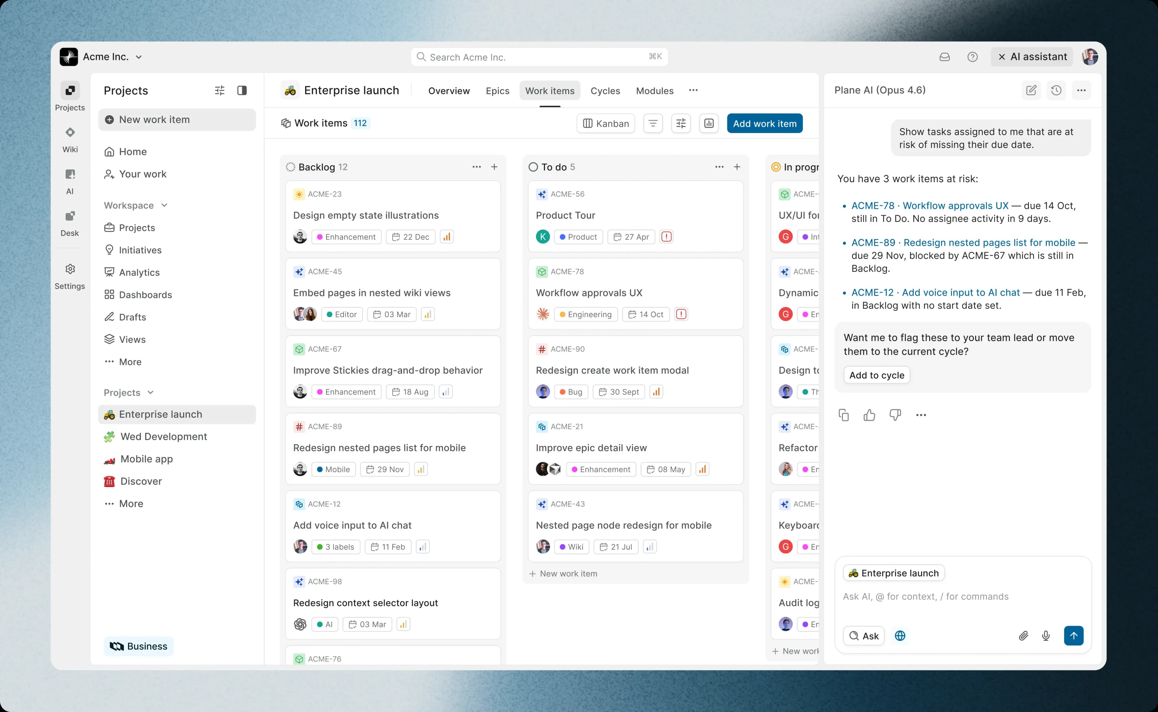 Plane | AI-Native Project Management built for all teams
