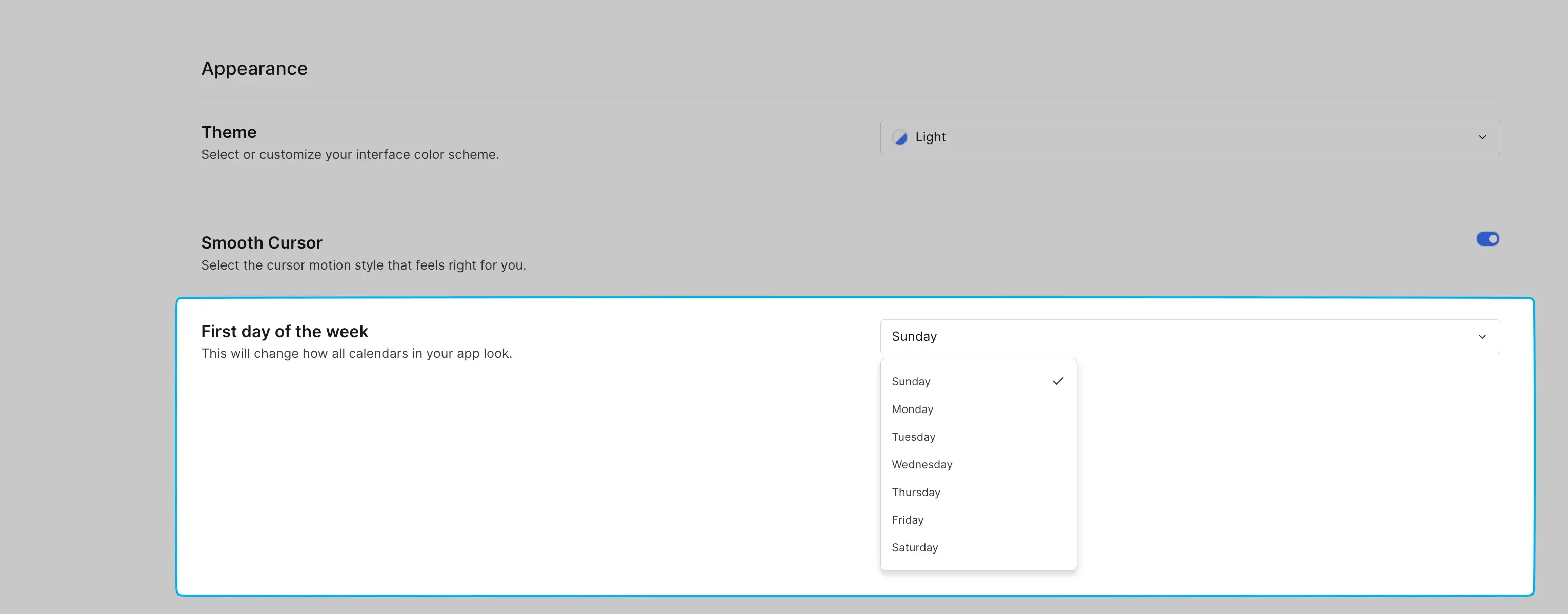 release-notes-start-of-week-preference