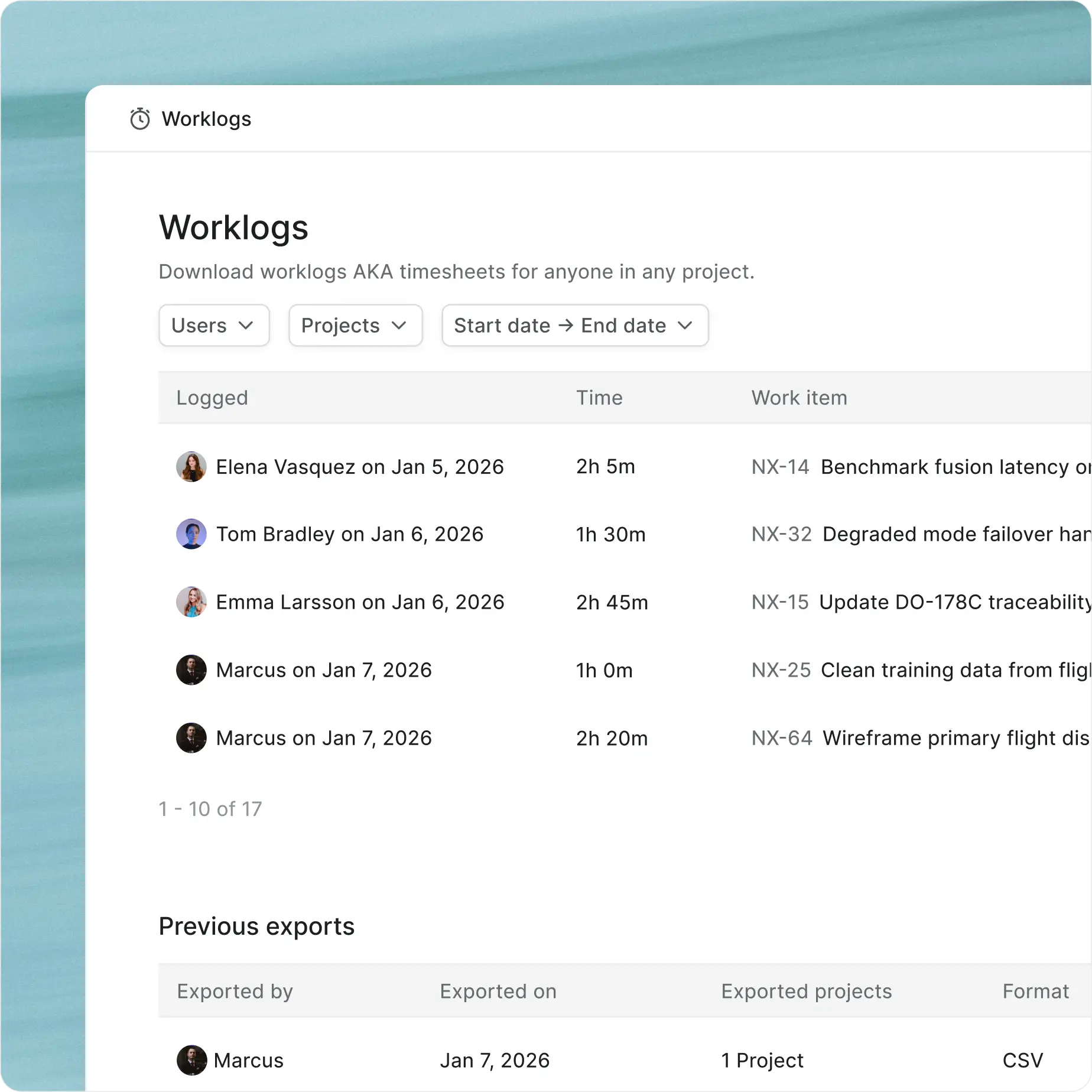 screenshot-worklogs-tabs