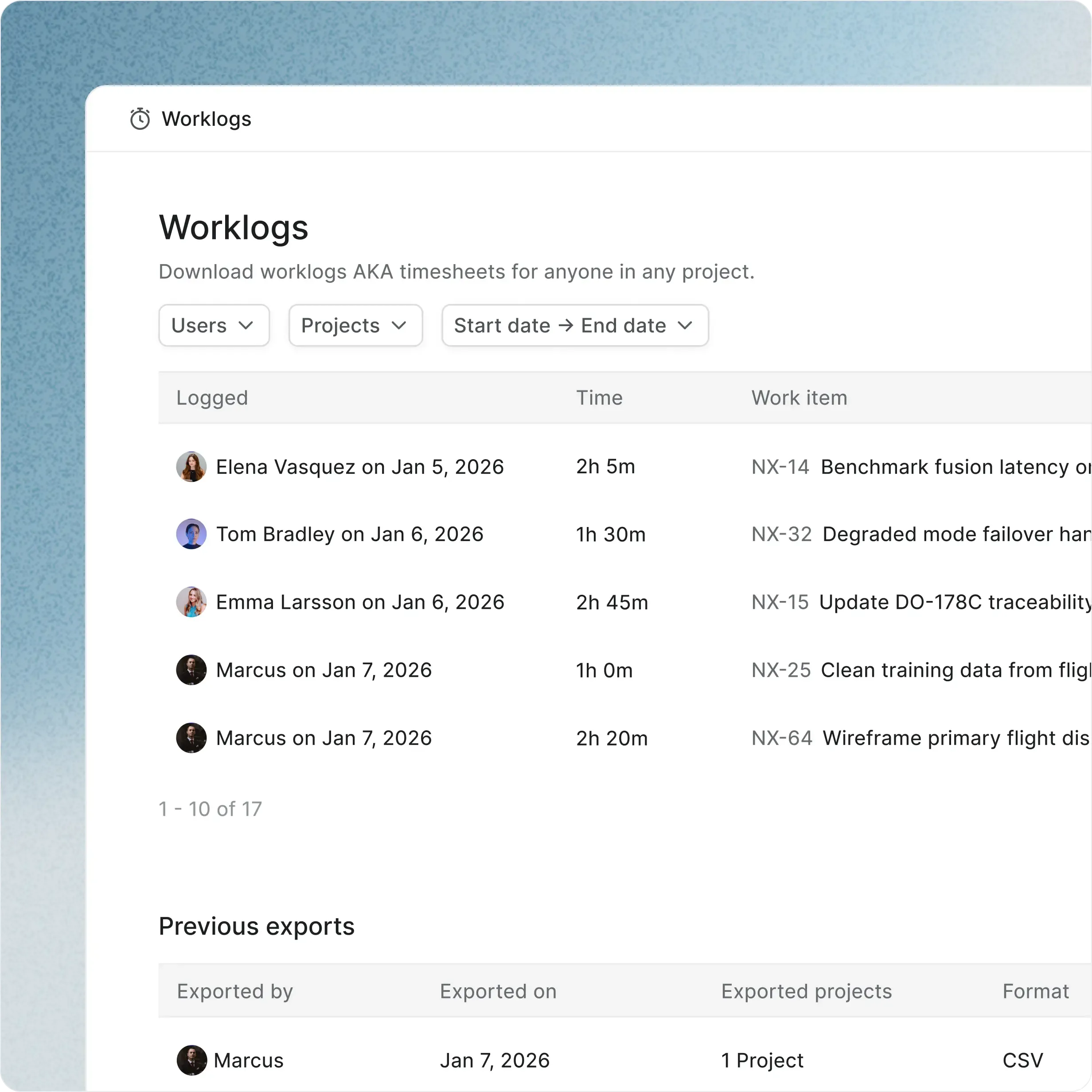 screenshot-worklogs-tabs