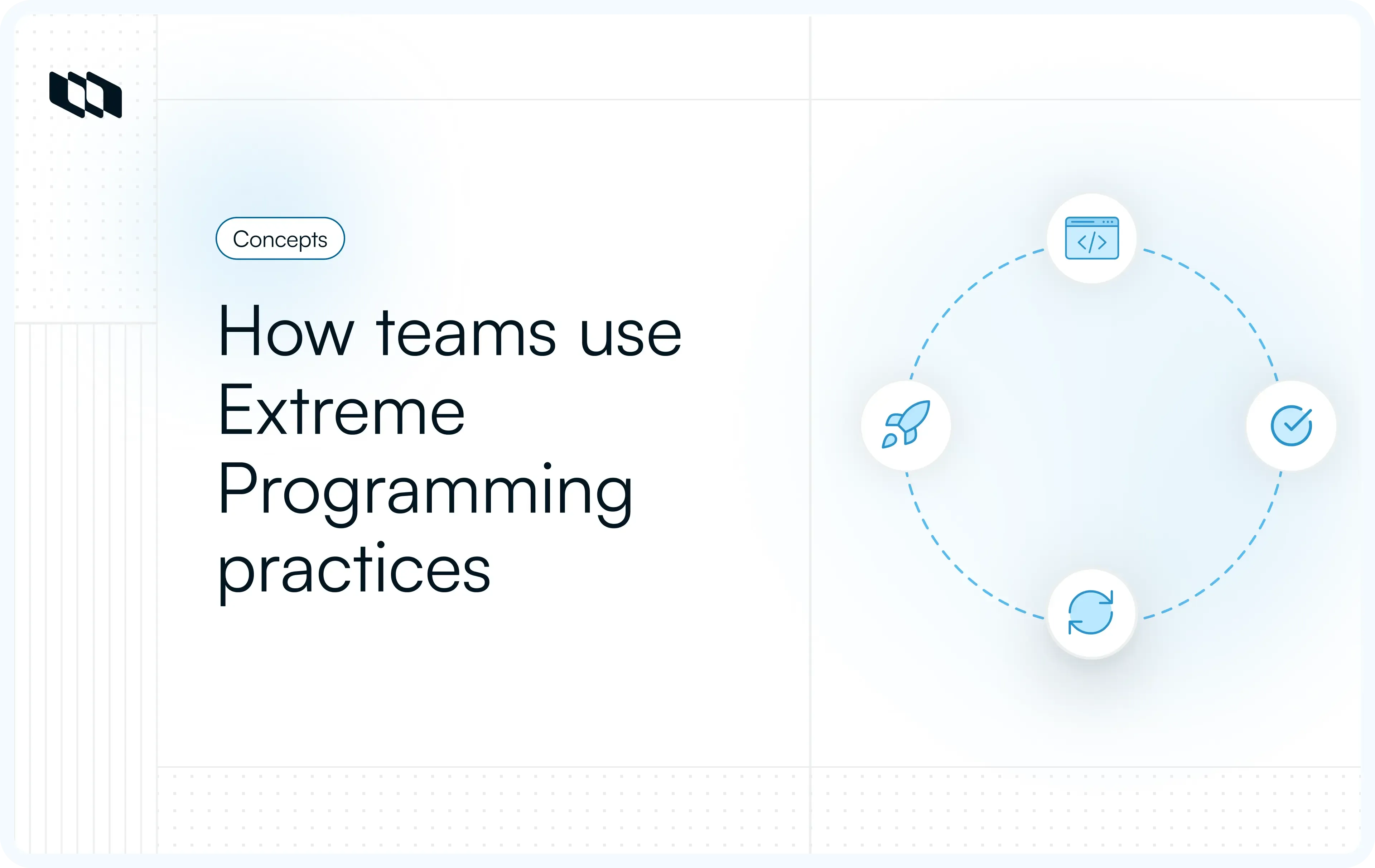 Cover image illustration for the blog post title "What is Extreme Programming?"