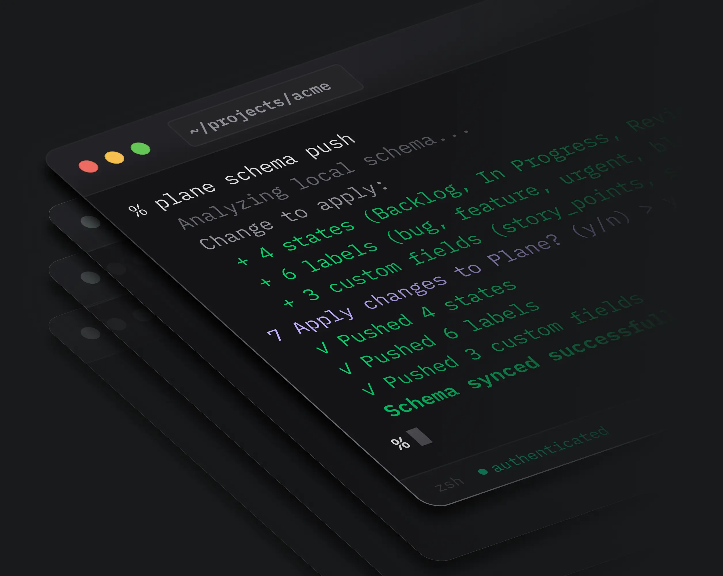 project as code
