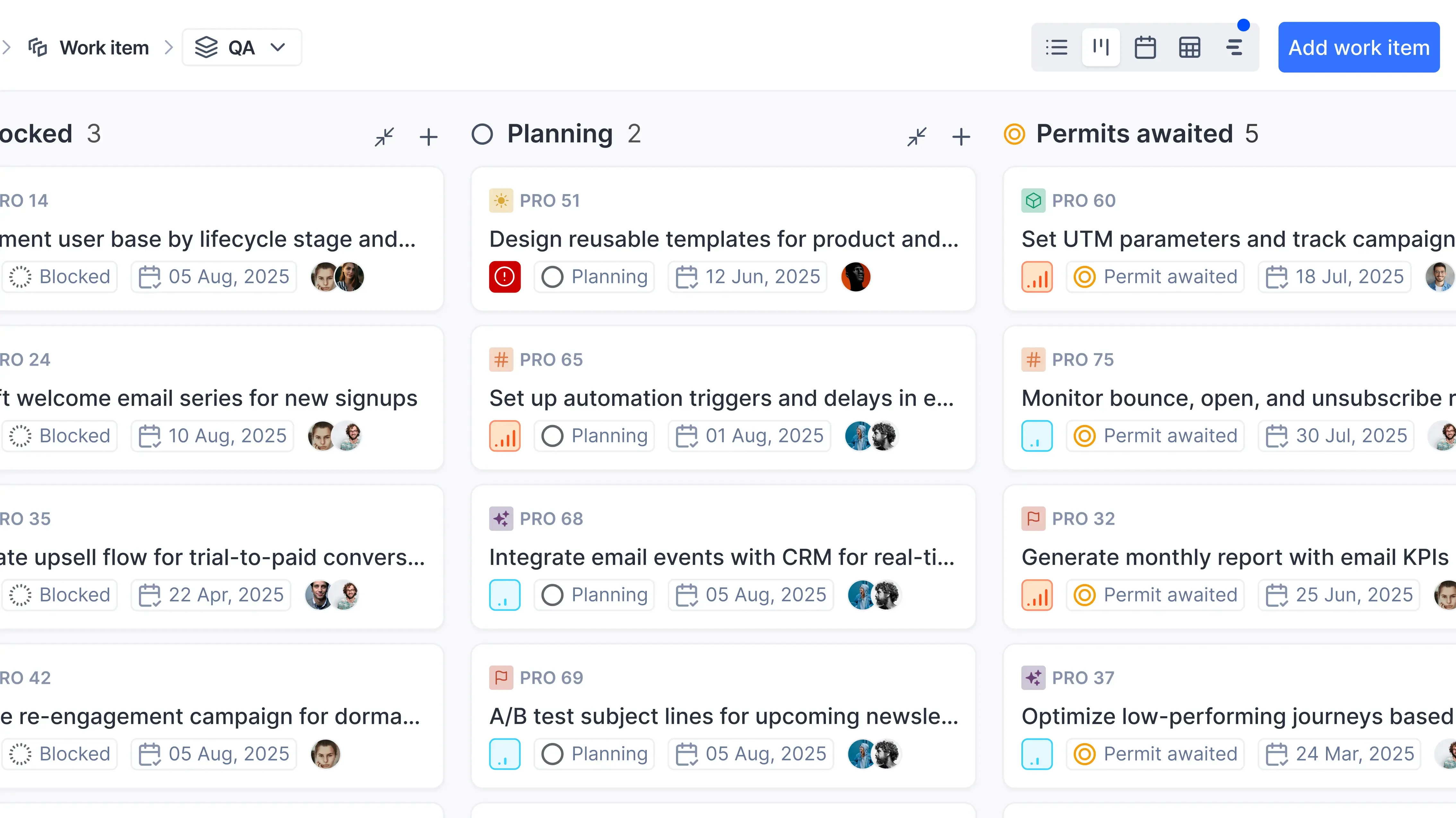 Email marketing and automation