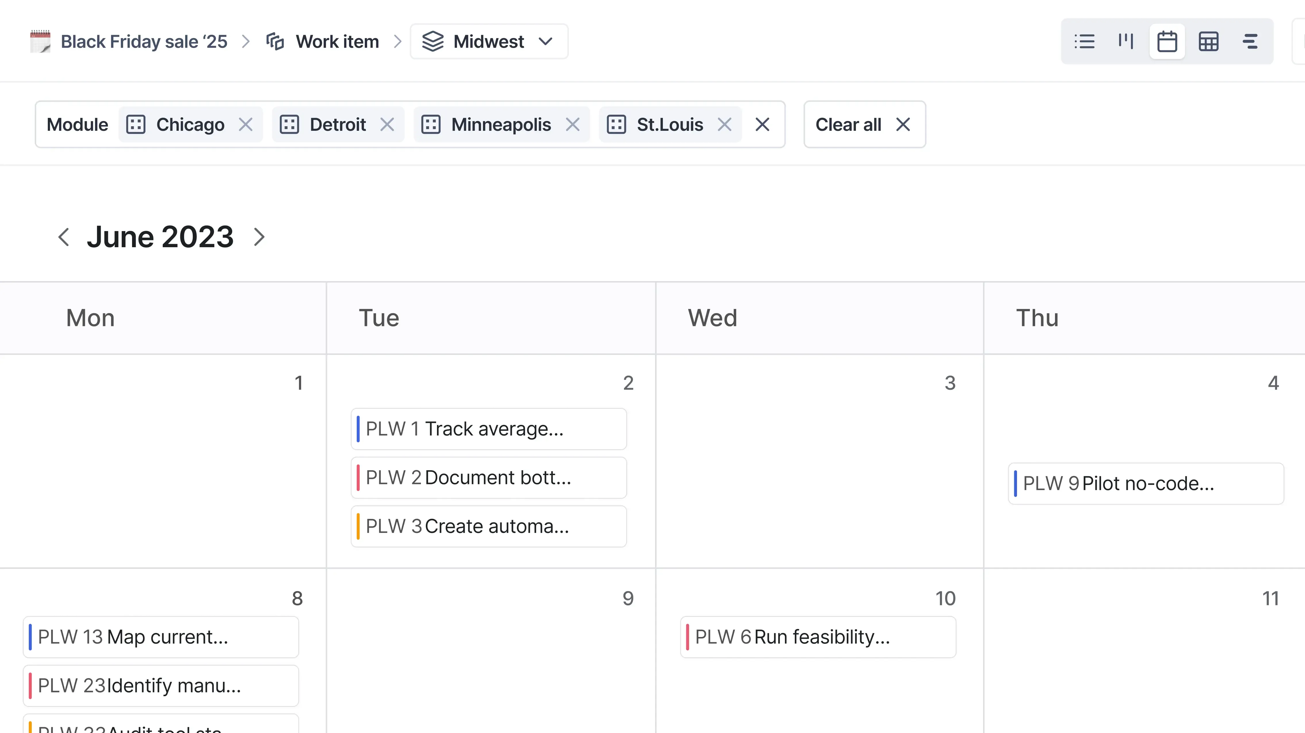 Process optimization and automation
