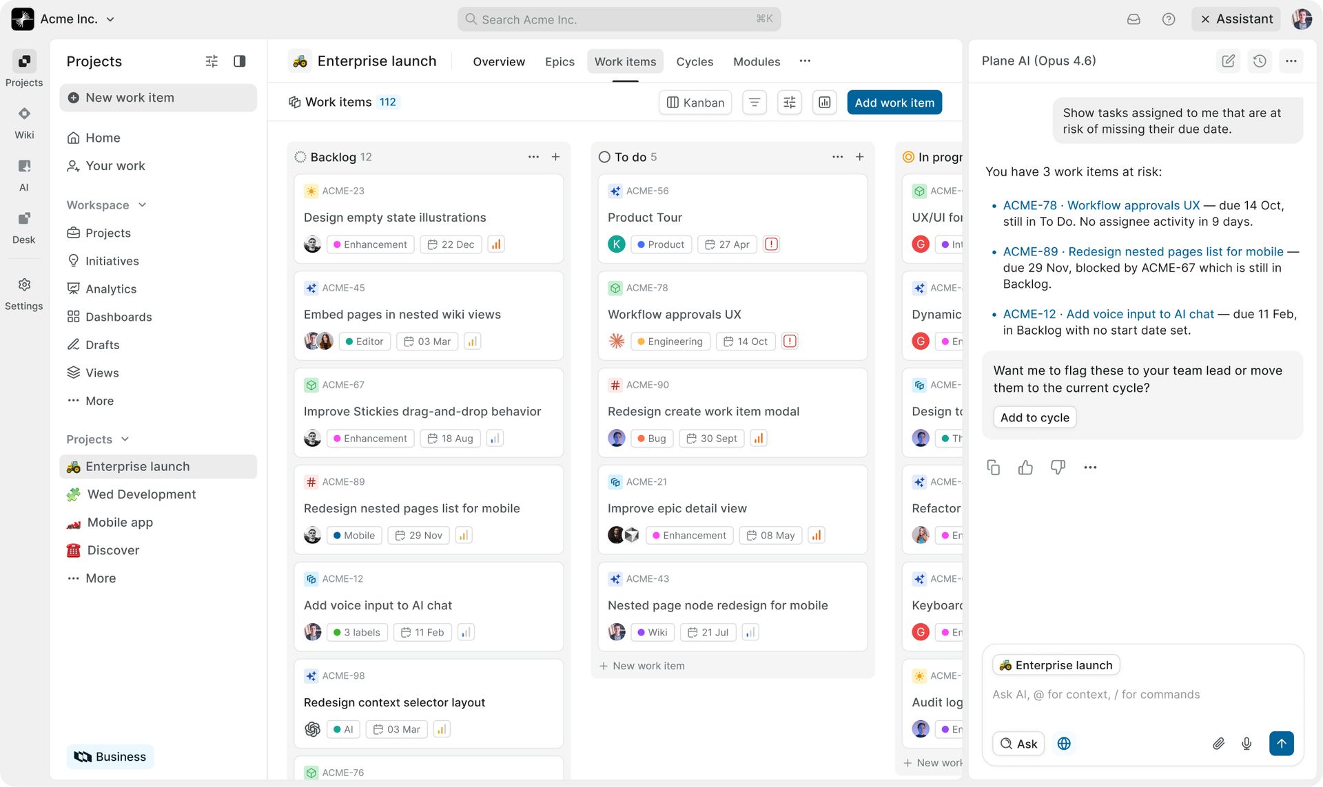 Plane Kanban with AI Sidecar Blog
