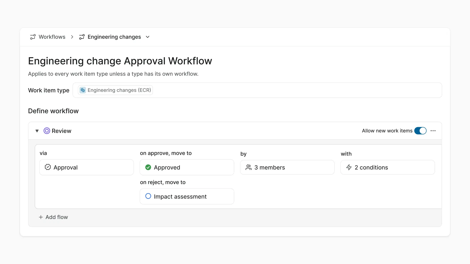 Workflows in Plane