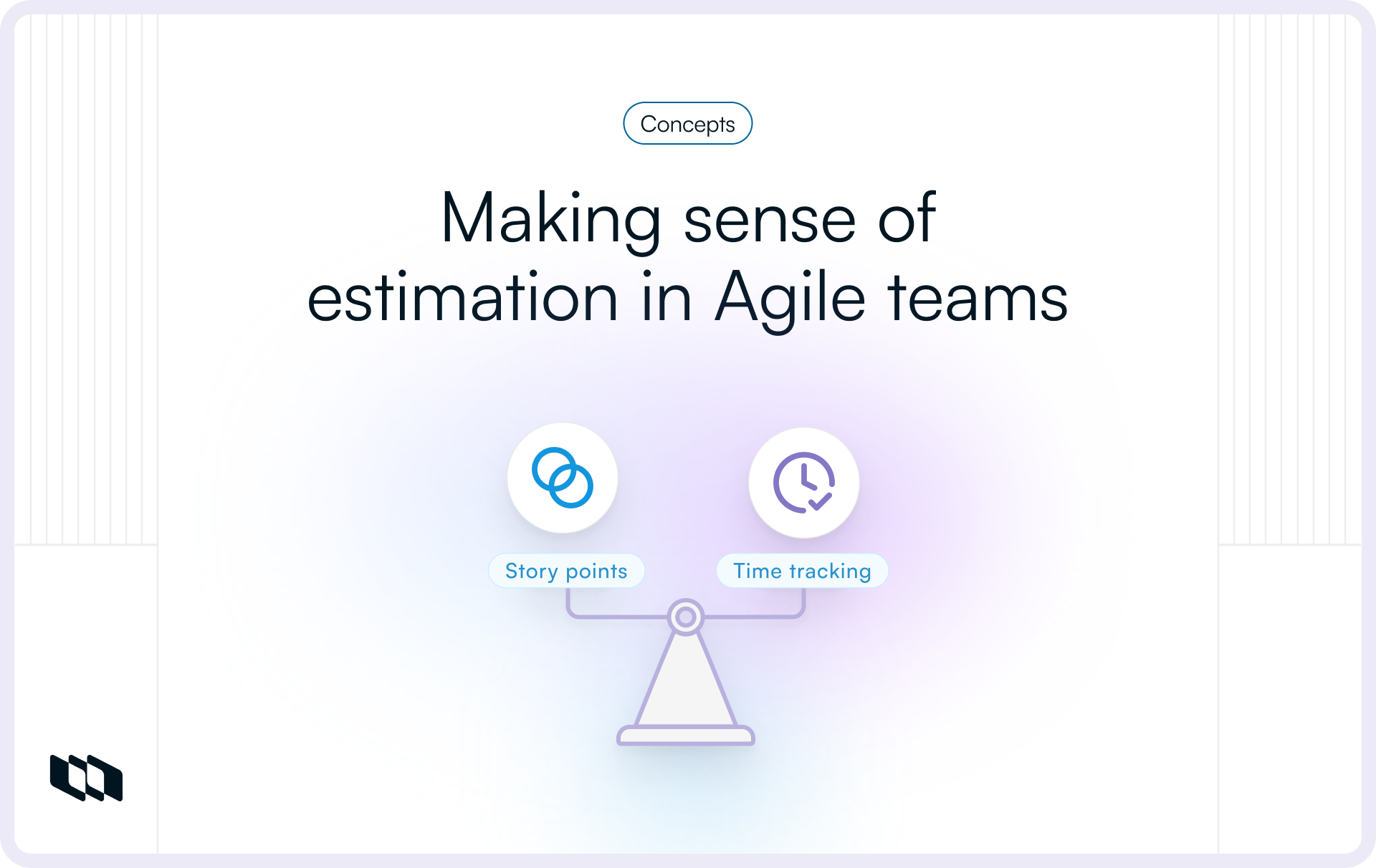 Visual comparing story points and time tracking for Agile estimation