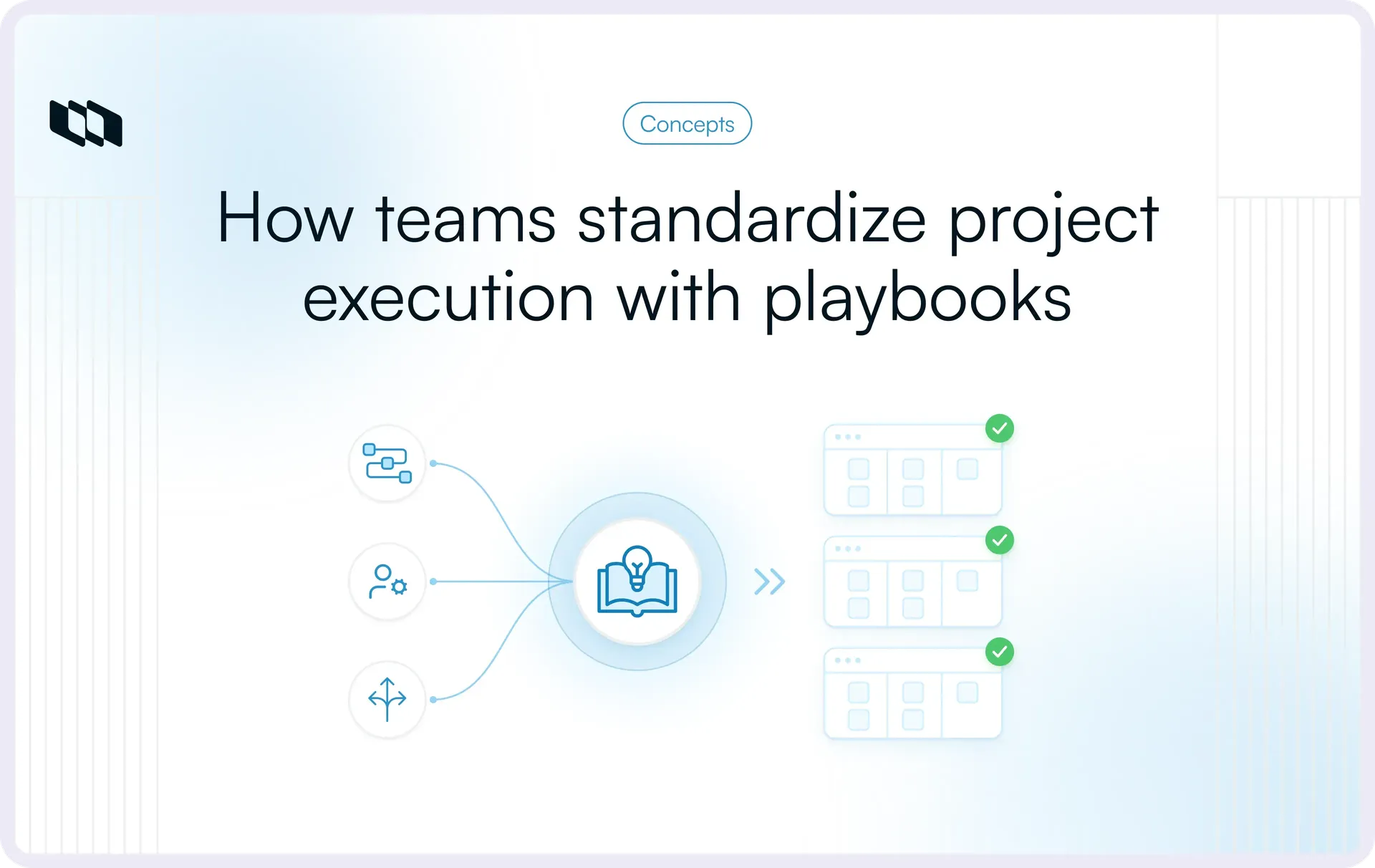 Cover image illustration for the blog post titled "What is project playbook? How to build one"