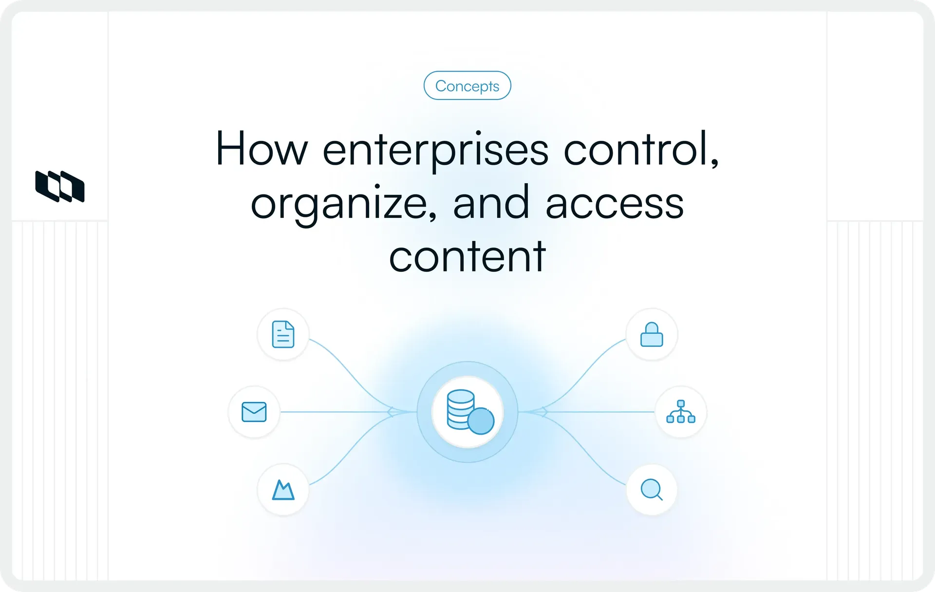 Cover image illustration for the blog post titled "What is enterprise content management"