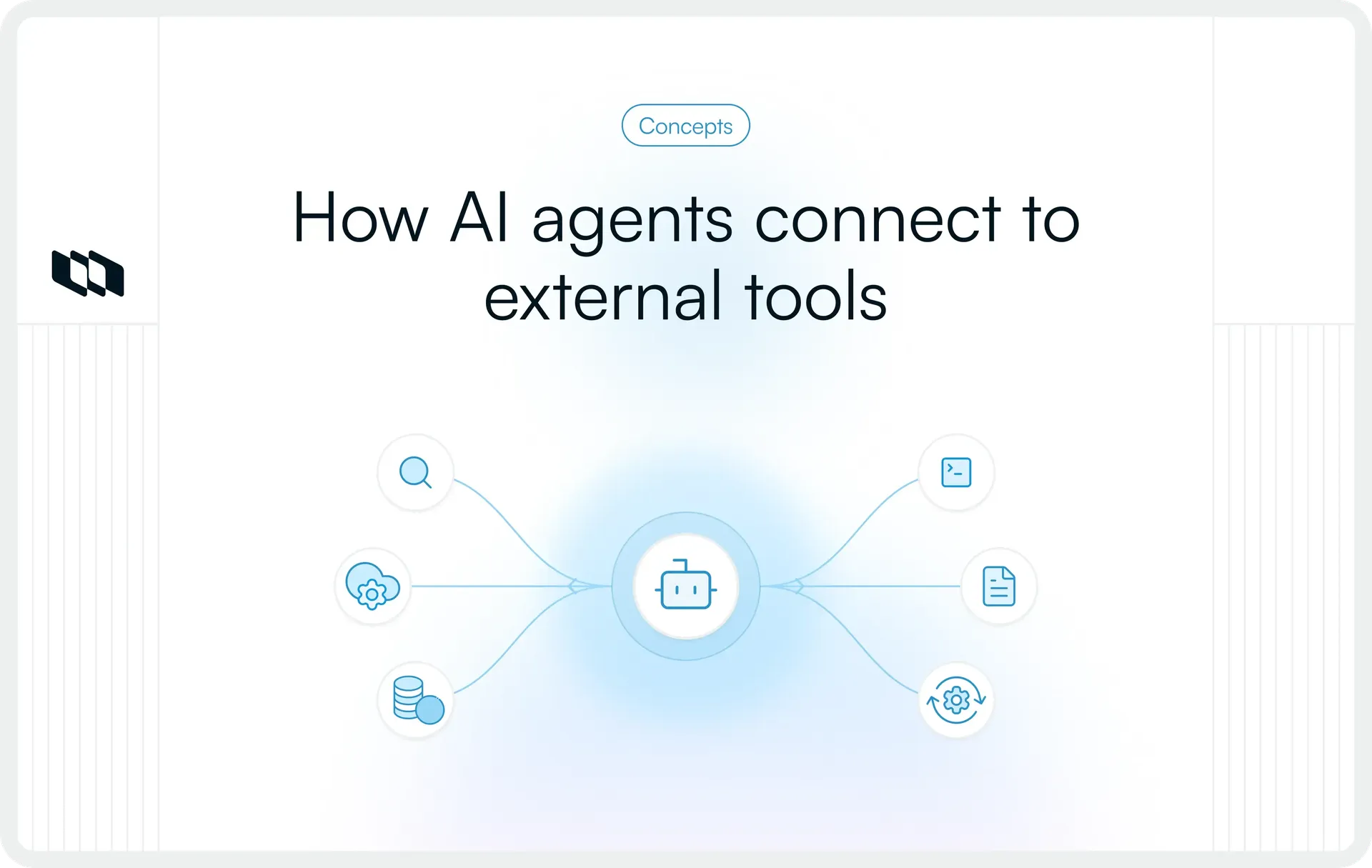 Cover image illustration for the blog post titled "What is tool calling in AI"