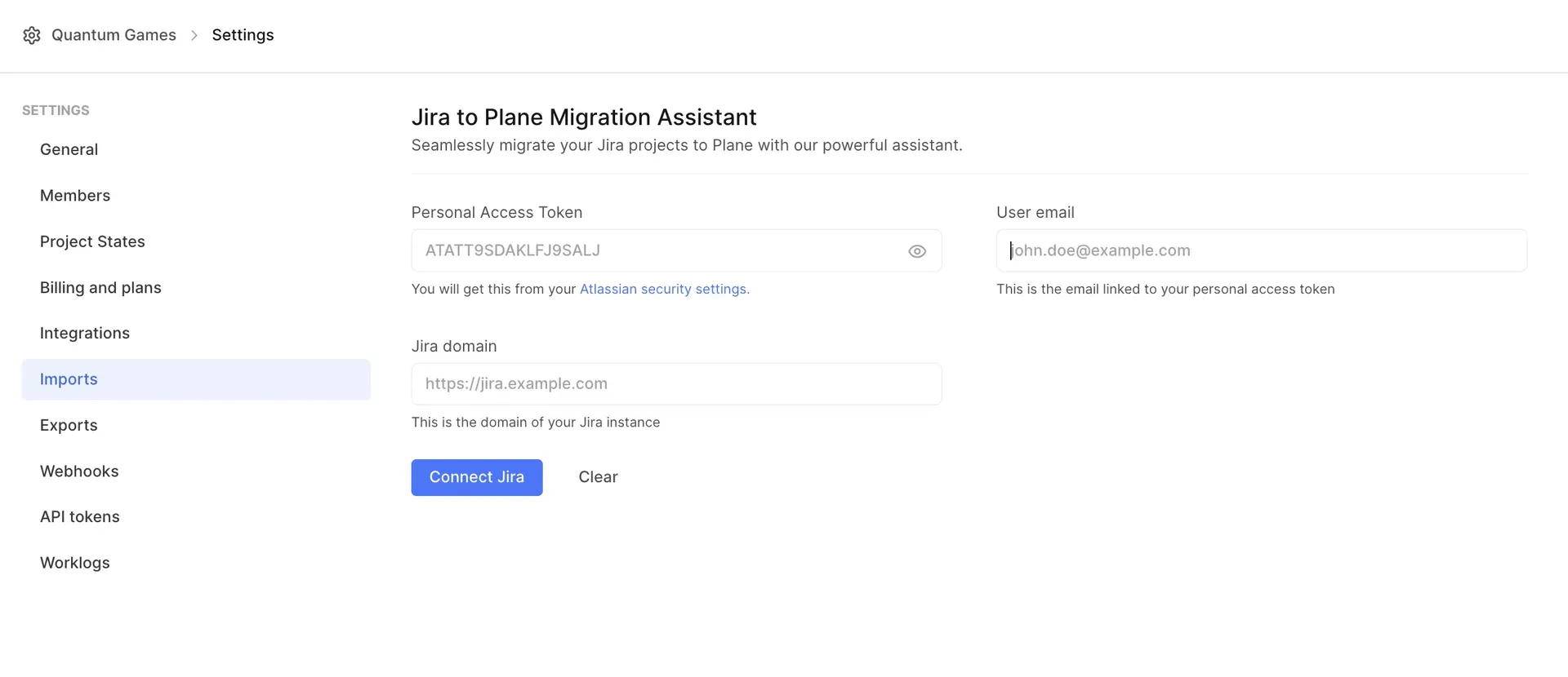 Jira X Plane migration assistant