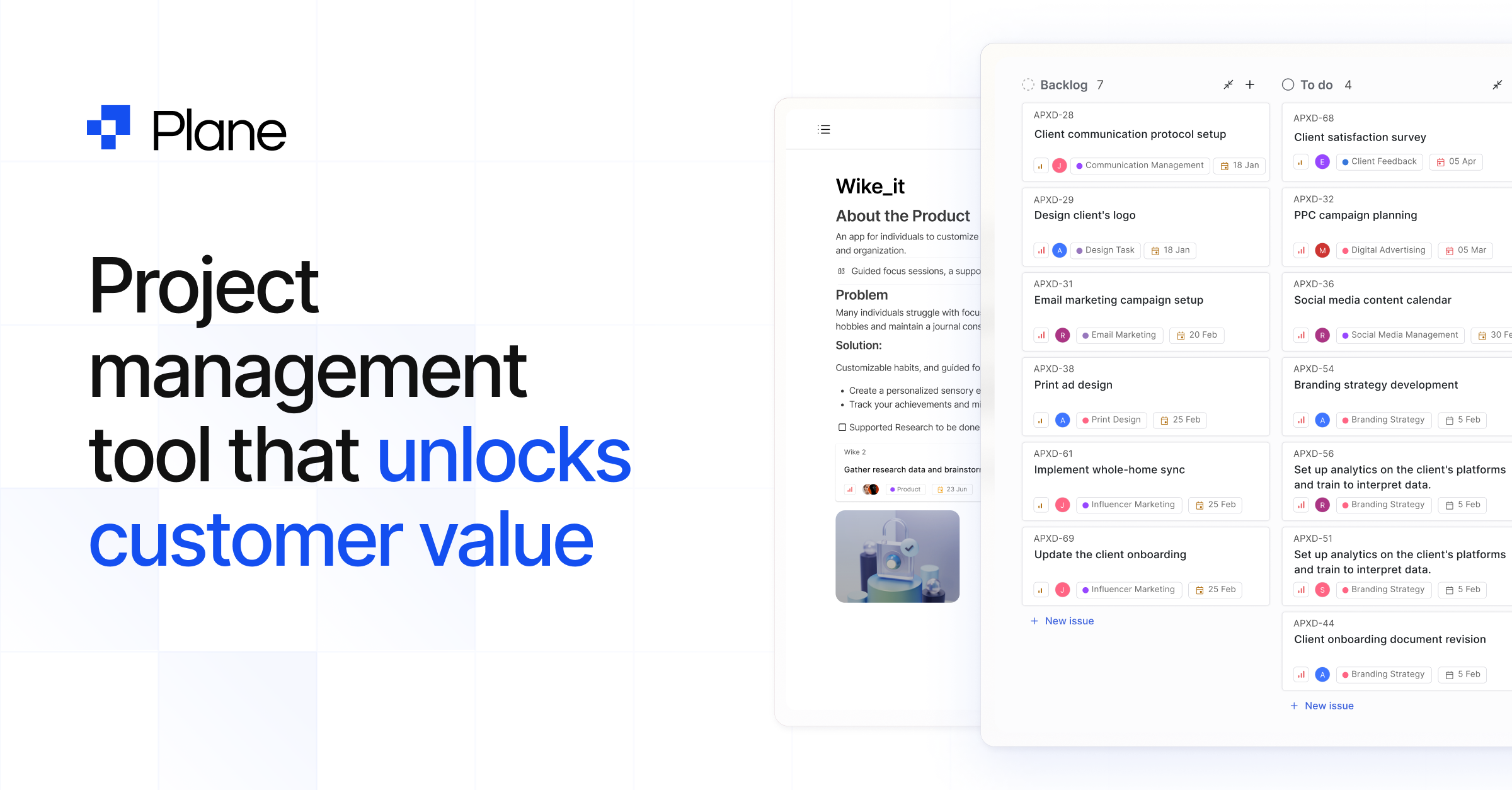 undefined Open Source JIRA, Linear, Monday, and Asana Alternative. Plane helps you track your issues, epics, and product roadmaps in the simplest way possible.